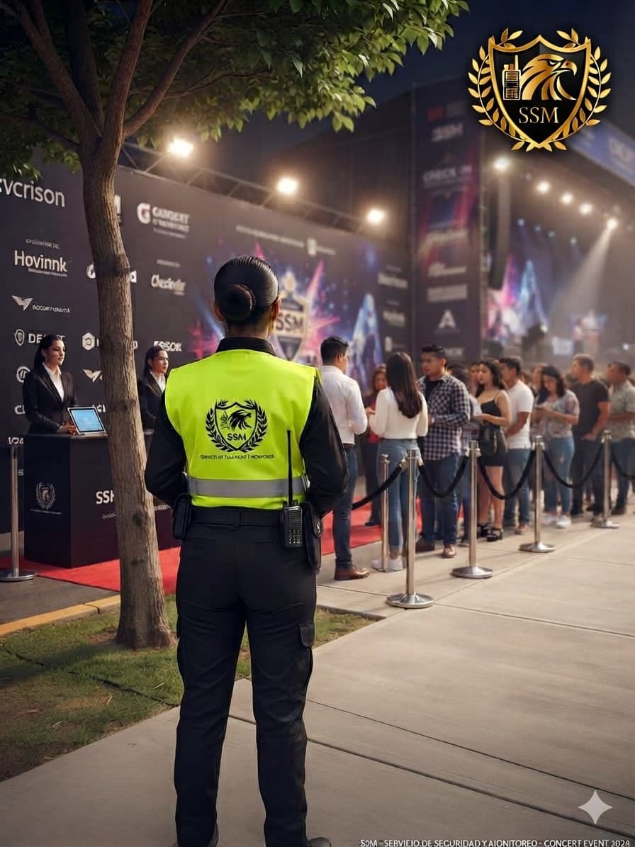 Servicio de seguridad eventos sociales
